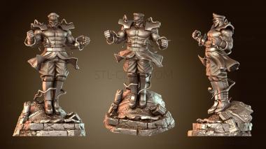3D model Figures Bison Rider (STL)