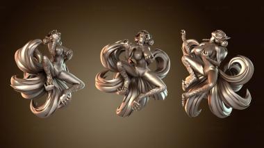 3D model Figurine Fox Girl Spirit (STL)