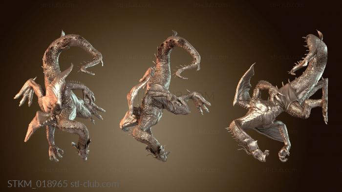 Статуэтки герои, монстры и демоны Fin Fang Foom Monster