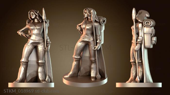 Статуэтки герои, монстры и демоны Firbolg Female Mystic