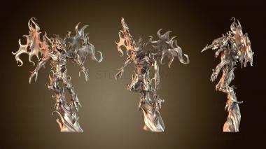 3D model Fire Mephit Pyre (STL)