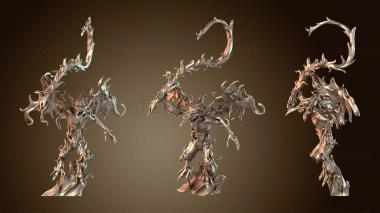 3D model Fire Mephit Whip Rider (STL)