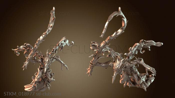 Статуэтки герои, монстры и демоны Fire Mephit Whip Wielder