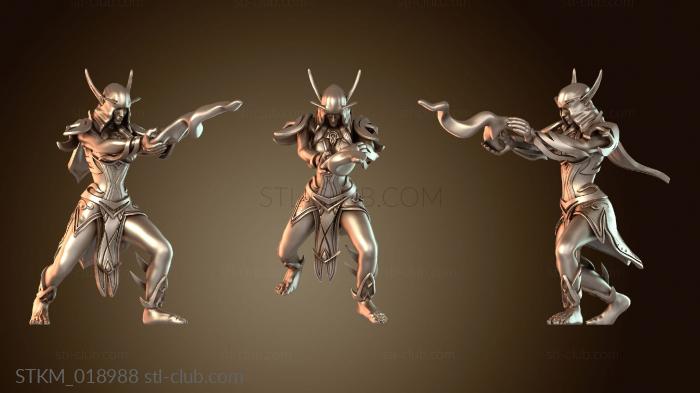 Статуэтки герои, монстры и демоны First Acalyst Casting Spell Arc