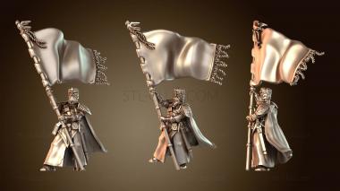 3D модель Лорд-знаменосец Перворожденного, герольд Второй армии (STL)