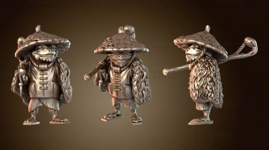 3D model Fishermen Riverfolk (STL)