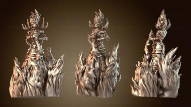 3D model Flame Lich Resurrection Mage (STL)