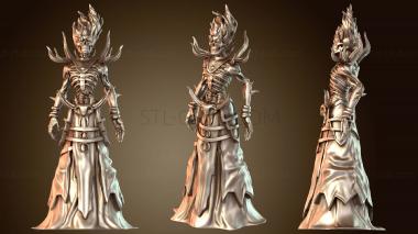 3D модель Огненный Лич Неумирающий (STL)
