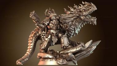 3D модель Хранитель реликвий пламени Фонарщик (STL)