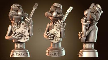 3D model Floyd Pepper from Muppets Performer (STL)