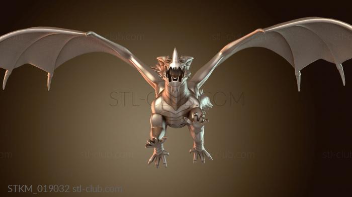 Статуэтки герои, монстры и демоны Flying Blue Dragon Wyrm