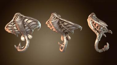 3D модель Летающий мутант-убийца-злодей (STL)