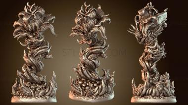 3D модель Лесной труп нимфы одинокой (STL)