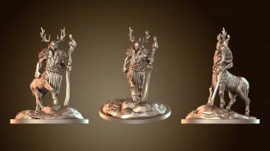 3D мадэль Лесной стагтавр с рогами (STL)