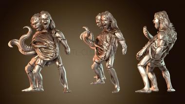 3D model Frankenstein Conjoined Twins (STL)