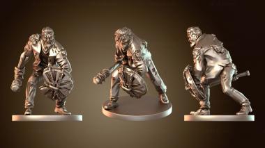 3D model Fred Zombie (STL)