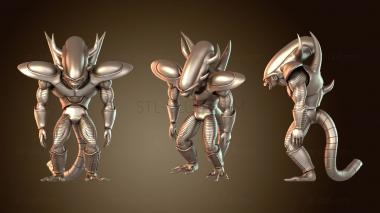 3D модель Frieza Dragon Ball Третья форма (STL)