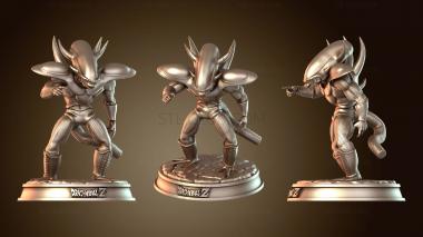 3D модель Фриза Драгон Болл (STL)