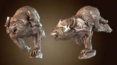 3D модель Морозный Медведь (STL)