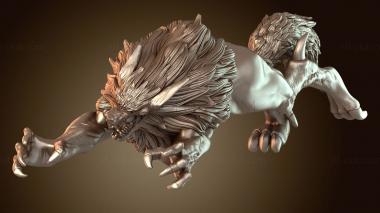 3D model Frost Wolf Hunter (STL)