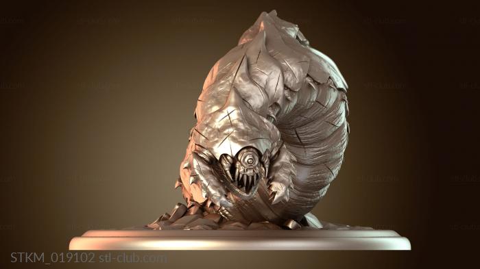 Frost Worm Attacking Form