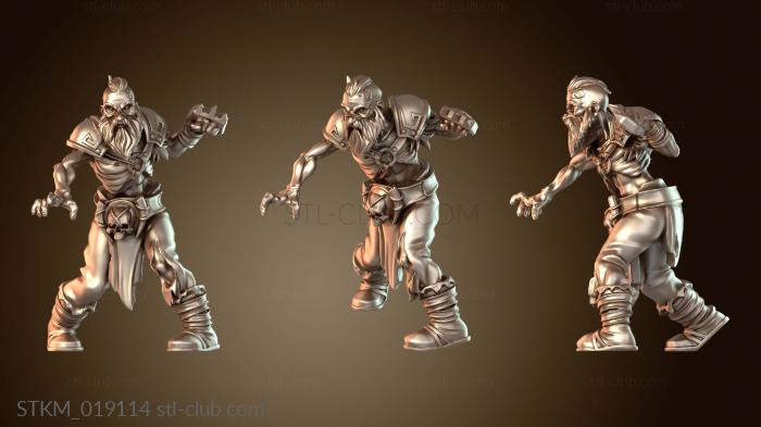 Статуэтки герои, монстры и демоны Frozen Ravagers Zombie