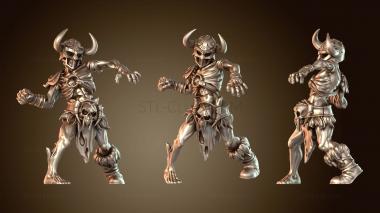 3D model Frozen Ravagers Zombie Ghastly (STL)