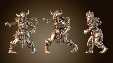 3D model Frozen Ravagers Zombie Lurking (STL)