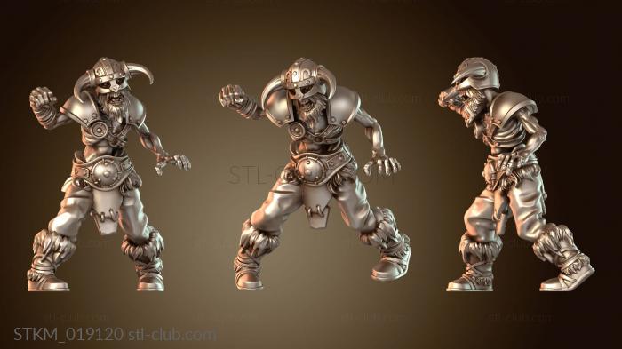 Статуэтки герои, монстры и демоны Frozen Ravagers Zombie Undead