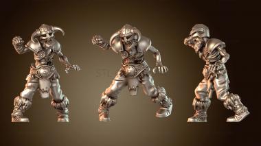 3D model Frozen Ravagers Zombie Undead (STL)