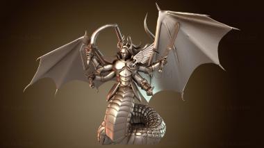 3D модель Фулгрим Демон Принц Крылатый (STL)