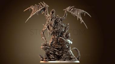 3D model Fungal Dragon Raging (STL)