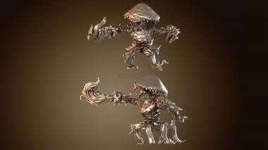 3D model Fungus Tree Spellcaster (STL)