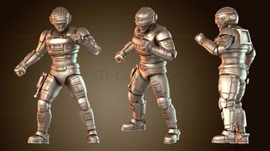 3D мадэль Галактический космический шериф (STL)