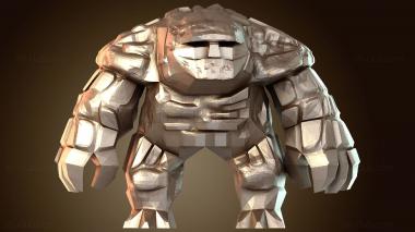 3D мадэль Галеб Дур Голем (STL)