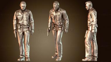 3D модель Ган Терминатор Киборг (STL)