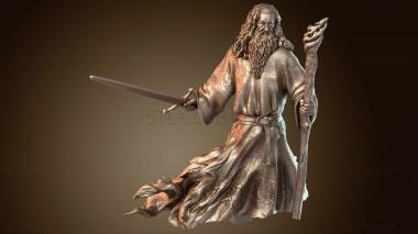 3D мадэль Гэндальф Серый Маг (STL)