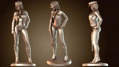 3D модель Свирепая королева гангстеров (STL)
