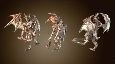 3D мадэль Gargoyles Krolkaat Stalker (STL)