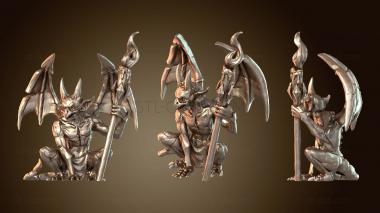 3D model Gargoyles Zibog Sentinel (STL)