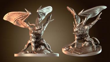 3D мадэль Горгулья-каменный страж (STL)