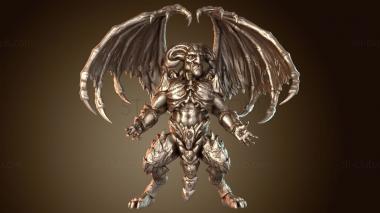 3D model Gargoyle Perched Form (STL)