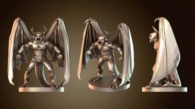3D model Gargoyle Mute Form (STL)