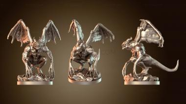 3D model Gargoyle Statue (STL)