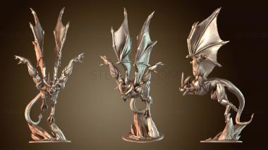 3D model Gargoyles Dragonborn (STL)