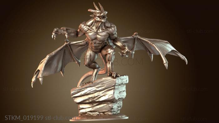 Статуэтки герои, монстры и демоны Gargoyles Dragon Fiery