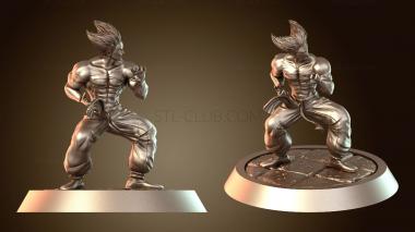 3D model Garou Fighter (STL)