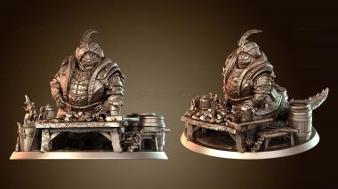 3D model Gemstone Peddler Mystic (STL)