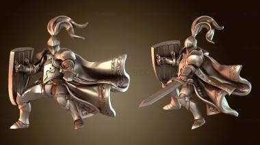 3D model General Mounted Commander (STL)