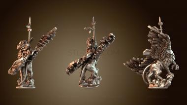 3D model Generals Mounted Commander (STL)